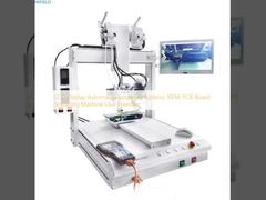 LCD Display Automated Soldering Systems 100W PCB Board Soldering Machine User Friendly
